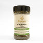 A jar of Nutrew Slim & Detox Tea herbal food supplement with a black lid and cream-colored label, set against a plain white background.